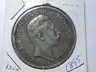 1895  German States Prussia 5 Mark 
