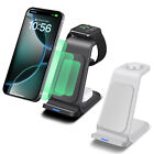 3in1 Wireless Charger Dock Station For Apple Watch 10 9 Air Pods Iphone 16 15 14