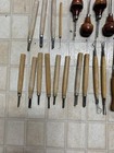 Lot Of 28 Ceramic Pottery Clay Carving Sculpting Modeling Tools