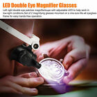 Magnifying Glass Led Light Head Loupe Jeweler Watch Repair Bright Magnifier Len