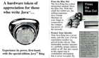 Size 10 5 - Sun Microsystems Java Ring - New  Vintage Javaone Promo Collection