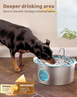 Dog Water Fountain For Large Dogs  1 8gal 7l Pet Water Fountain  Dog Water Bowl