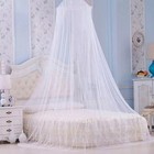 Mosquito Nets Round Hoop Sheer Bed Canopy For All Kids Baby Cribs Ideal For H   