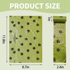 Enhanced Strength Dog Poop Bags - 300 Count 15  pack Of 20   Green 