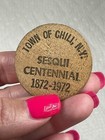 New York Token Chili Wood Sesqui Centennial Wooden Nickel Token