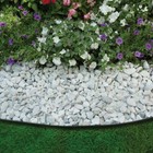 L-shaped Landscape Edging Border Kit 33 Ft No-dig Garden Edge Lawn Border
