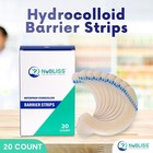 Barrier Strips Hydrocolloid Waterproof Latex-free Seal For Colostomy Stoma Bags