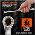 32 Piece Combination Wrench Set  Sae And Metric 1 4 -1    7mm-22mm 12 Point Case