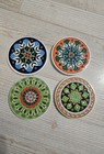 Handmade Ceramic Coasters Set Of 4