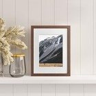 8x12 Picture Frame  Solid Oak Wood 8x12 Frames With Mat To 6x9  12x8 Natural    