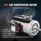 Air Compressor Electric Motor  230v 25 Amps  56hz Frame 3450rpm  7 8  Keyed