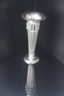 1907 J b   Co  Birmingham Weighted Sterling Silver Vase With Glass Liner W  Mono