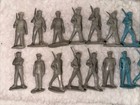 Lot Of Original 1960s Marx Wwii 2nd Series 54mm Gi Soldiers Tents Fence More