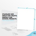 Poster Board Lightweight Craft Backing Boards For Office   School