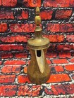 Unique Antique Islamic Saudi Arabian Brass Dallah Coffee Pot W incised Deco 10 
