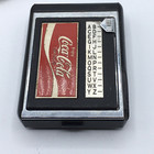  Vintage Coca Cola Metal Mini Flip Address Phone Number Finder Keeper W  Pen