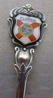 Vintage Sterling Silver Enamel Florida Souvenir Spoon Demi Reu Germany 925