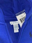Ralph Lauren Infant Boys 6 Mths  Full Zip Cotton Hoodie Royal Blue Nwt Msrp 45