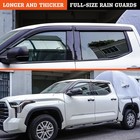 Outside-mount Rain Guards Window Visors For 2024-2026 Toyota Tacoma Double Ca   