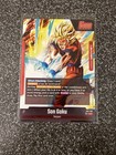 Bandai Dragon Ball Super Card Game Son Goku Fb11-001 Leader Awaken Foil Lot