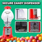 Vintage Gumball Machine - 11-inch Retro-style  Coin-operated Cast Metal Vending