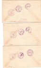 Lot Of 6 1938 Ecuador Scott 366-72 Fdc