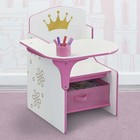 Toddlers Desk Chair W  Storage Bin Activity Work Study Play Art Kids Girls Seat