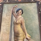Antique 1921 Jj Howard Womans Lingerie Undergarment Box W Embossed Graphics