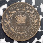 1872-h Newfoundland Large Cent Lot c4308