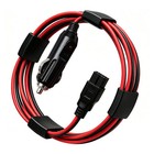 3-pin Cb Radio Power Cord  4 9ft Cigarette Lighter Cord For Cobra Cb Radio 12v