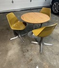 Mid Century Chairs And Table 