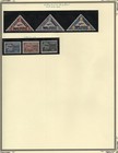 Lithuania 1921-1934 Collection Of Air Mails On 11 Pages Mint   Used   Imperfs