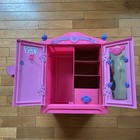 Build A Bear Closet Wardrobe Case Pink Beararmoire Armoire Complete 2012