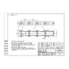 Pgn 667h Pintle Chain X 10 Feet   2 Connecting Links