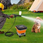 Portable Foldable Sprayer Washer With High-pressure Water Gun And Water Tank Us