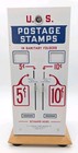 Postage Stamp Machine 5   10 Cent          Vintage United States Metal Coin Vending 