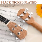 New Ukulele Concert Mahogany Bundle 23 Inch Ukelele For Beginners Us