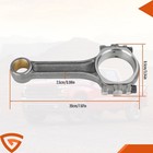 Set Of 8 5 7  5140 Steel I-beam Connecting Rods For Chevy Sbc 350 Pce274 1003 Us