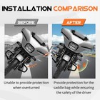 For 23-25 Harley Street Glide Flhx Flhxse Saddle Bag Protection Crash Bar Guard