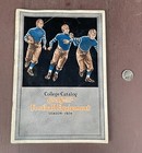 Sensational 1924 Goldsmith Football Uniform Catalog With Fabric Swatches