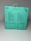 Logitech C270 Hd Webcam 720p 30fps Usb Built-in Mic     Open Box