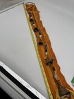 Orange Banner W Strand Six Bells Prayer Tibetan Buddhism Wall Hang Glass Beads