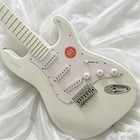 New Snow White Electric Guitar 21 Fret Maple Fingerboard neck Chrome Hardware