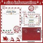 12 Sets Christmas Official Letter And Certificate From Santa Claus Including    