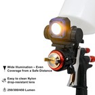 Nextled Nt-r3202 Paint Spray Gun Light  Cri 95  Color Match Mount   Detachable
