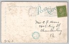 Charlestown Wv Farmers   Merchants Deposit Co  Bank Cars People Vintage Postcard