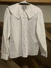 Vintage Bryn Connelly Petites Secretary Blouse 