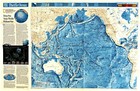     1992-6 June Pacific Indian Ocean Floors Sea Vents National Geographic Map - A3