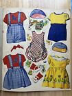 Vintage Uncut Baby Sister And Baby Brother Paper Doll Original Not Reproduction