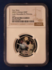 2023 Silver Proof 50p Coin  skywalker   Leia  Ngc Graded Pf69 With Case   Coa